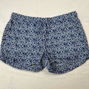 Vineyard Vines Women’s Printed Linen Blend Shorts - XSmall
